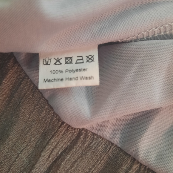 Adorn lace two tier gauze dress medium *4 - Picture 5 of 8